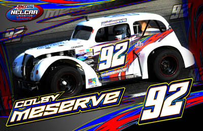 Colby Meserve Legends Car Racing Hero Cards