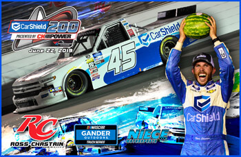 Ross Chastain NASCAR Truck Series Racing Hero Cards