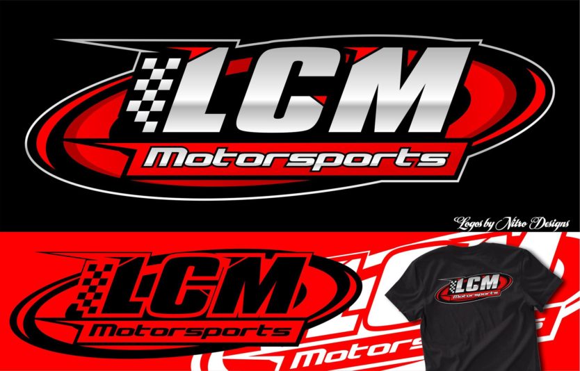 LCM Motorsports Logo Design