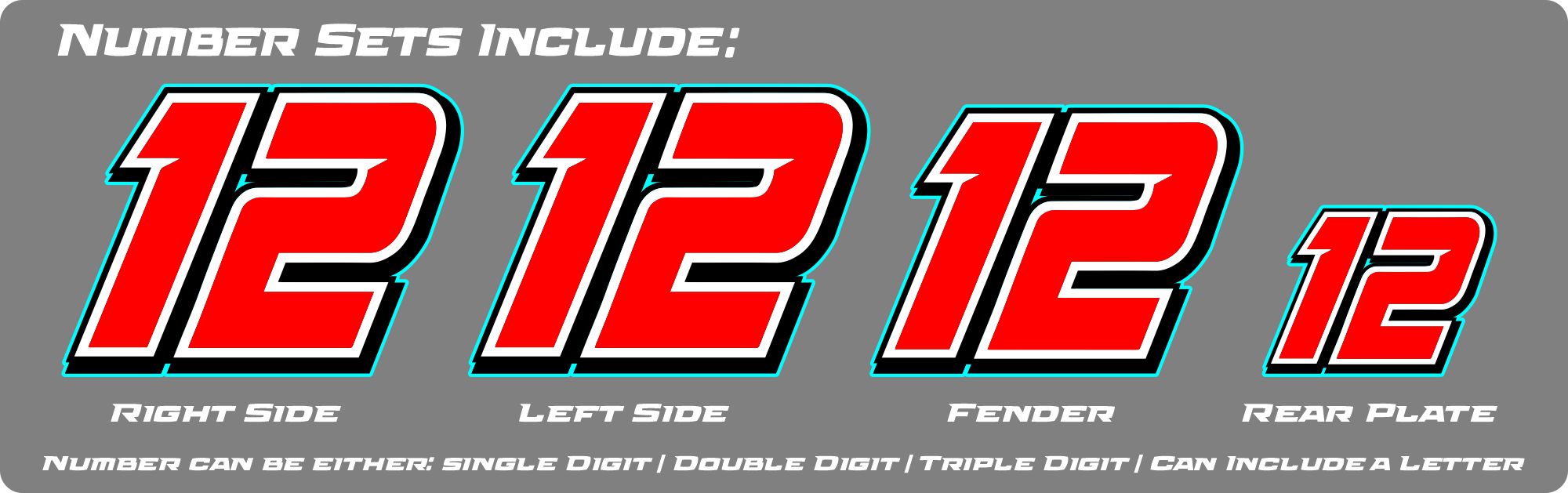 Nitro Racing Sticker Nitro Kart Wraps | Go Kart Racing Graphics and Decals