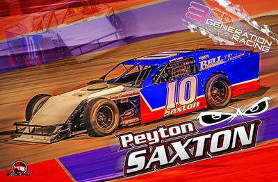 Peyton Saxton Racing Hero/Autograph Cards