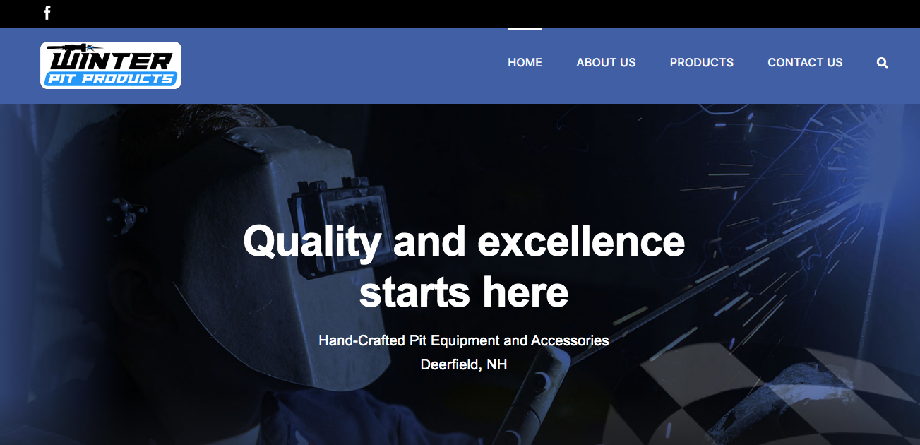 Winter Pit Products site Design Nitro Designs